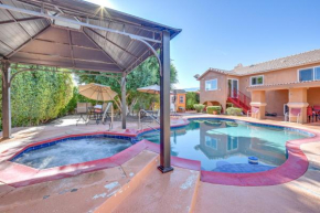 Cathedral City Gem with Shared Pool and Fireplace